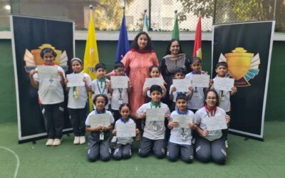 Std I to IV – Inter-House Handwriting Competition 2025-26